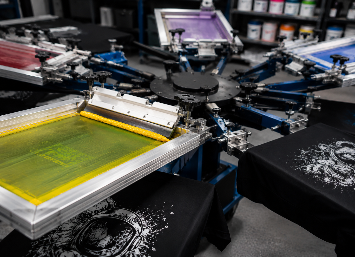 Efor Baskı profesyonel serigrafi baskı üretimi