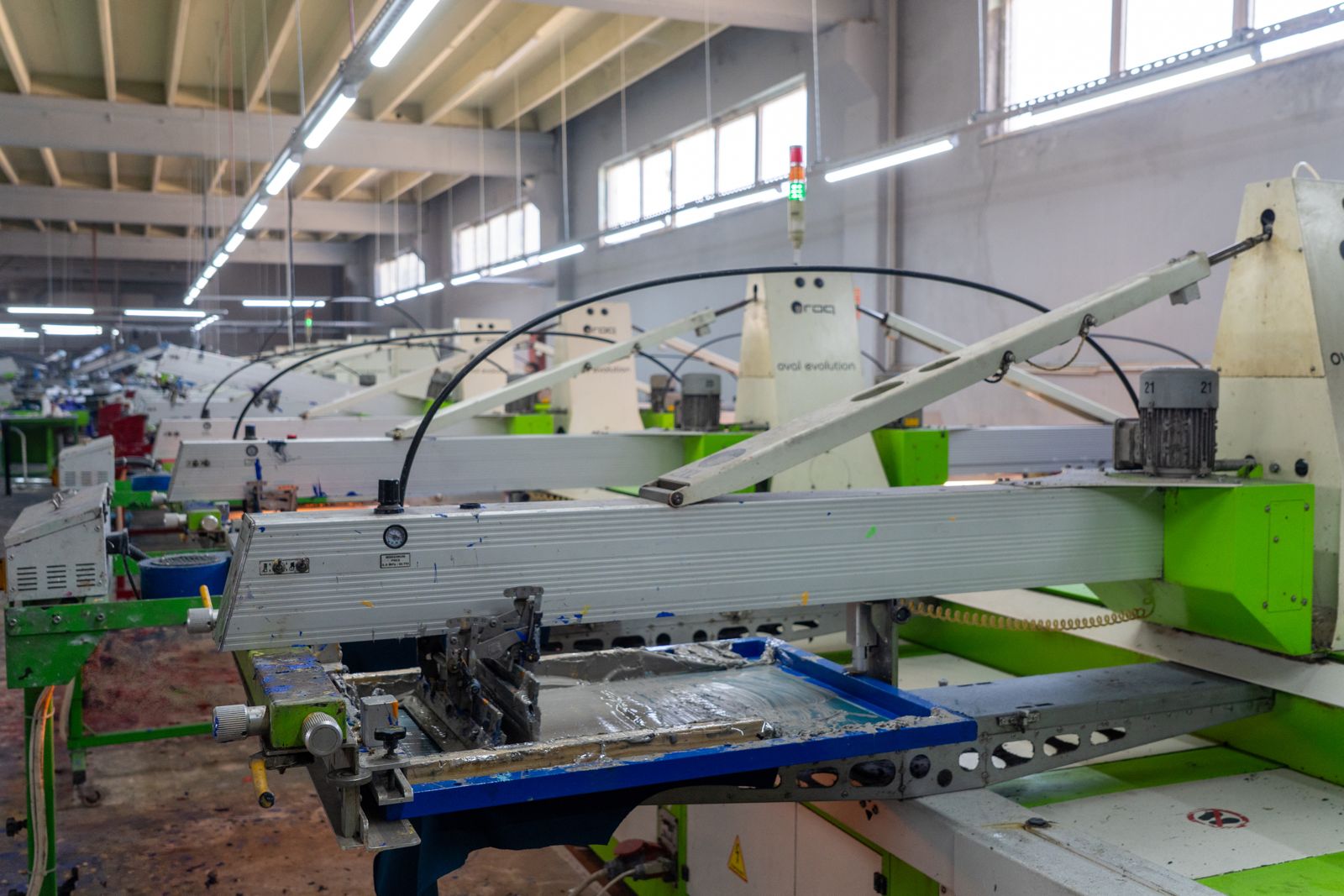 Efor Baskı serigrafi baskı üretim tesisi